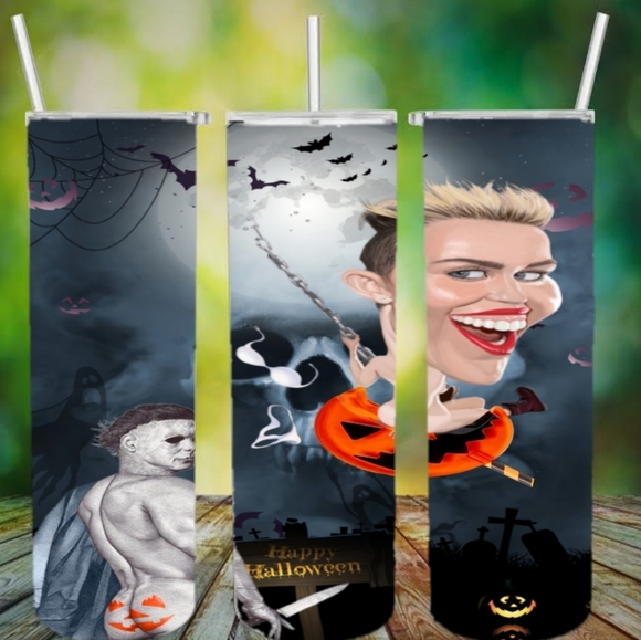 Hannah Montana goes trick or treating tumbler - Picture 1 of 4